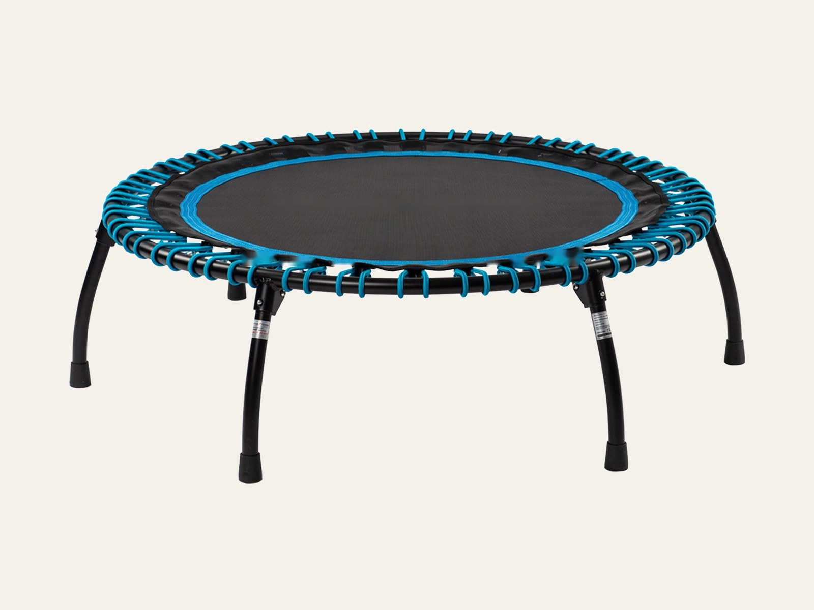 Blue bungee round premium fitness rebounder