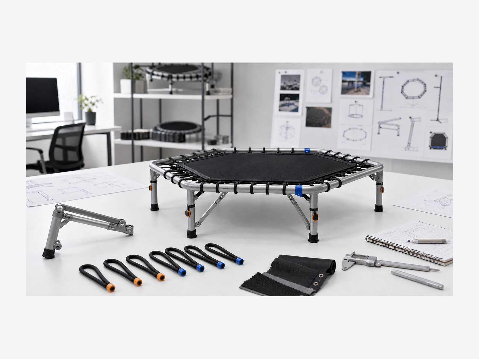 TOPDMS manufacturing support for X-Jump trampoline products