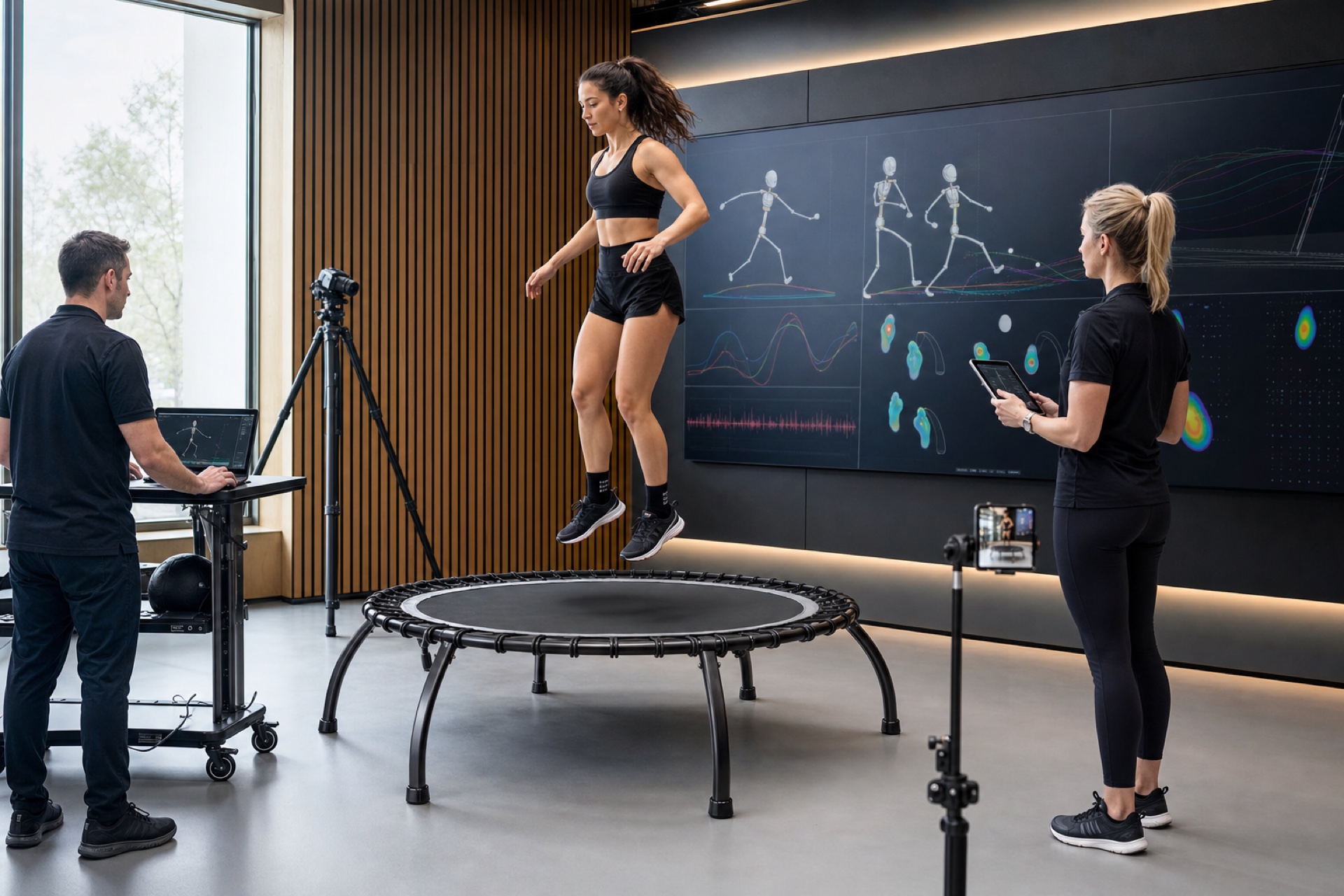 TOPDMS SPORTS professional trampoline evaluation